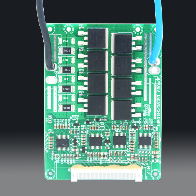 13串48V16串60V电动自行车锂电池保护板 20A/25A/30A同口带温控